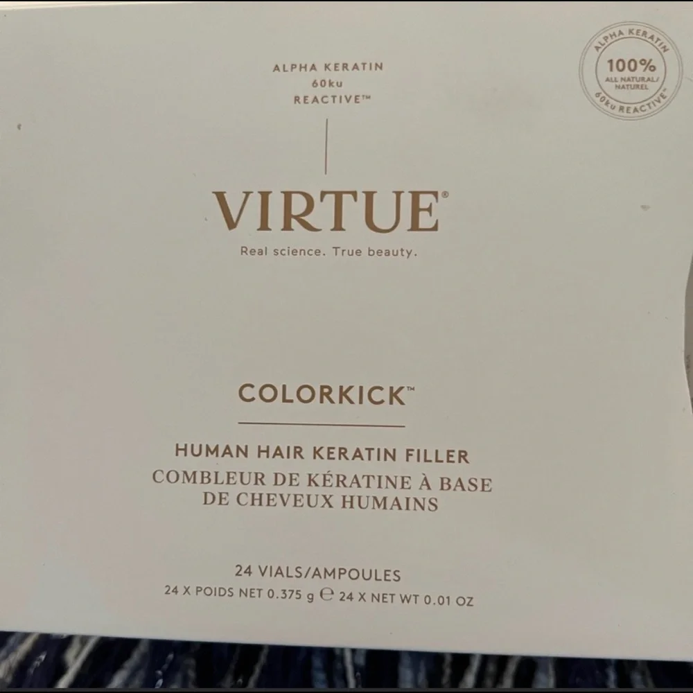 Virtue Professional Colorkick 4 vials price is firm